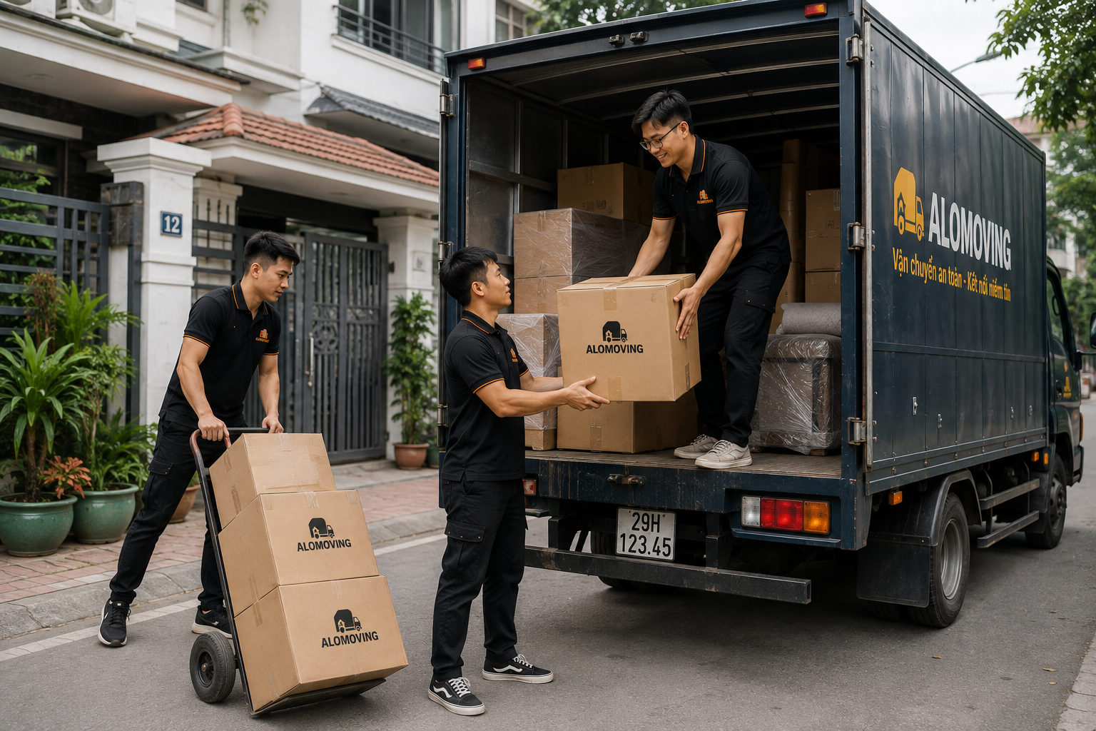 Xe tải chuyển nhà chuyên dụng đa dạng tải trọng - NB Logistics