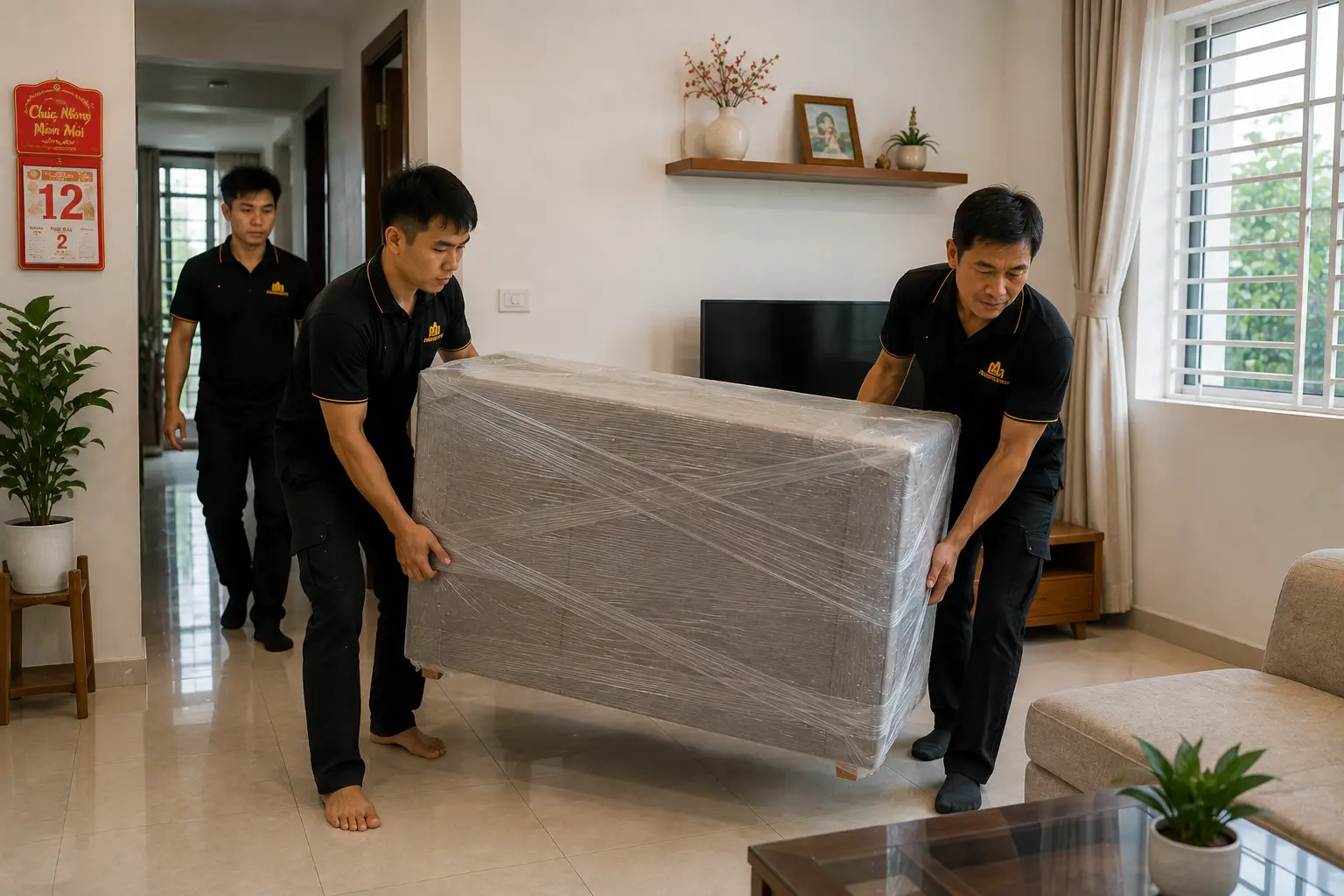 Vận chuyển an toàn nhà phố Quận 2 - NB Logistics